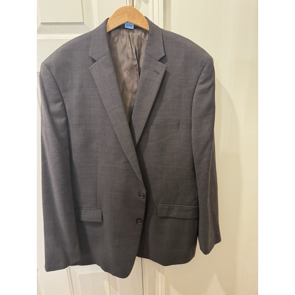 Ralph Lauren Mens 50L‎ Chocolate Brown 100% Wool Blazer Sport Coat Long